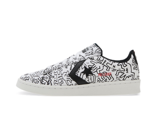 Skateboarding Converse Keith Haring x Pro Leather OX Valkoinen | 171857C