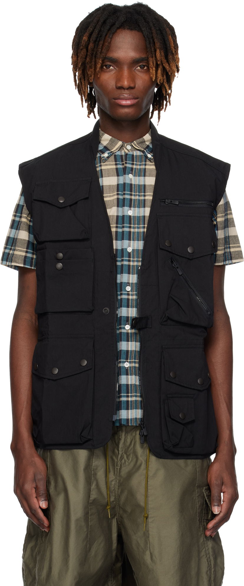 Liivi Needles Needles Field Vest Musta | QV138
