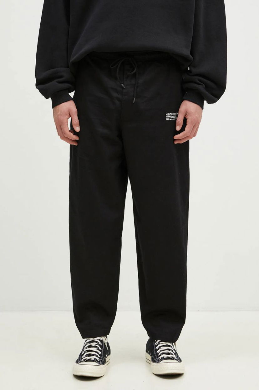 Verryttelyhousut Neighborhood NEIGHBORHOOD Easy Pants Musta | 242TSNH.PTM02