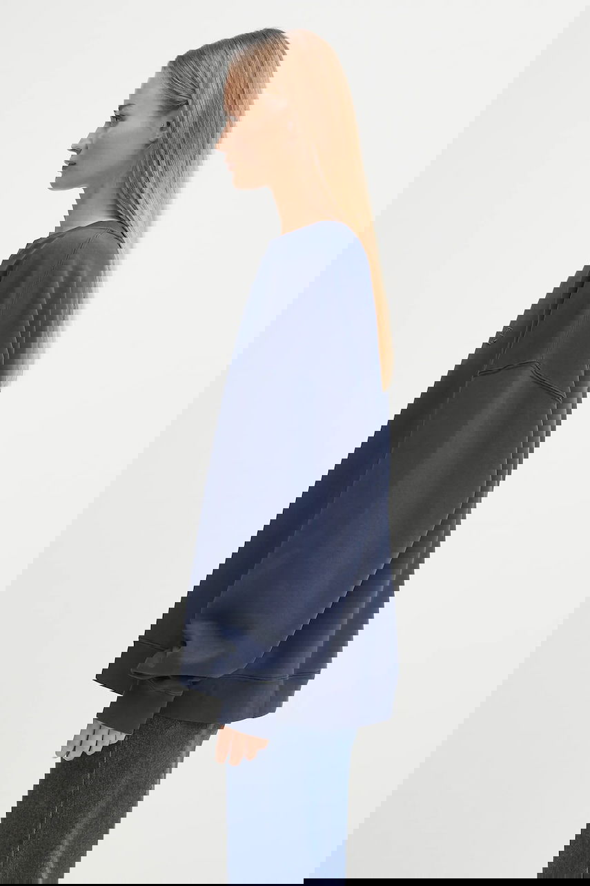 Huppari Anine Bing Anine Bing Miles Sweatshirt Tummansininen | A.08.11205, 1