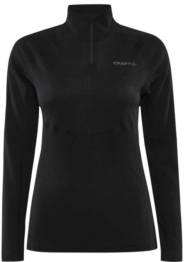 T-paita Craft ADV Wool Merino HZ Long Sleeve T-Shirt Musta | 1914107-999000
