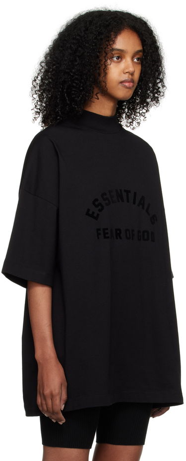T-paita Fear of God Essentials Arch Logo Tee Musta | 125SP232000F, 4