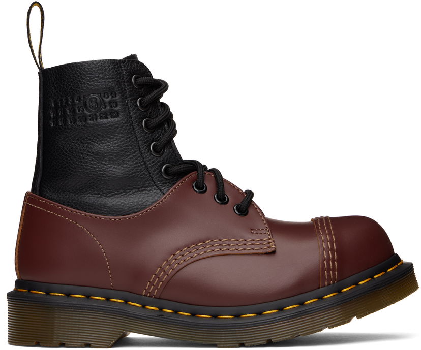 Tennarit ja kengät Maison Margiela MM6 Maison Margiela x Dr. Martens 1460 Twist ST Boots Punainen | SH3WU0008 P8029