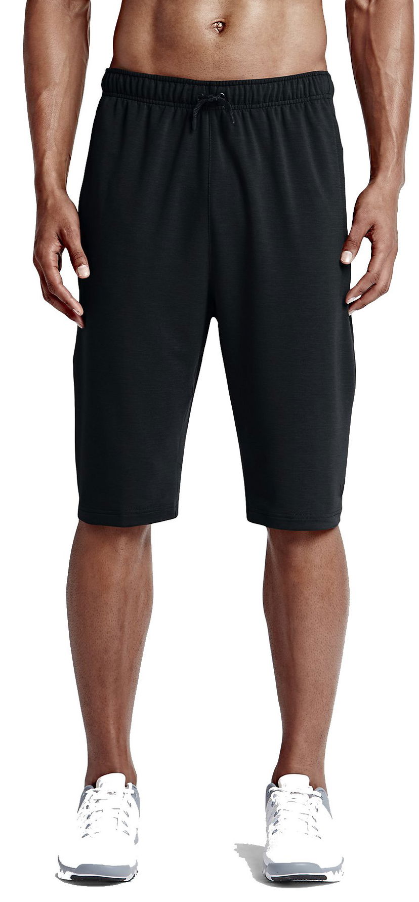 Shortsit Nike Training Fleece Shorts Musta | 742214-010