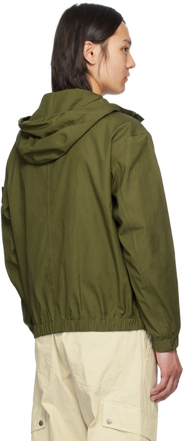 Tuulitakki Stone Island Stone Island Supima Cotton Canvas Jacket Vihreä | K1S15 4100079 S0011, 2