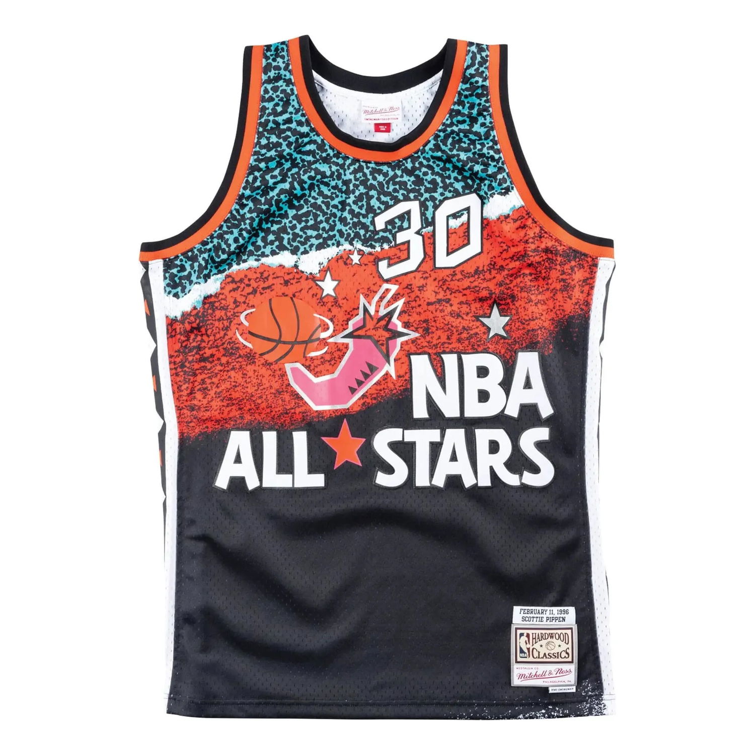 Tankkitoppi Mitchell & Ness NBA All Star 1996 East Swingman Jersey Musta | SMJYNG18273-ASEBLCK96SPI, 0