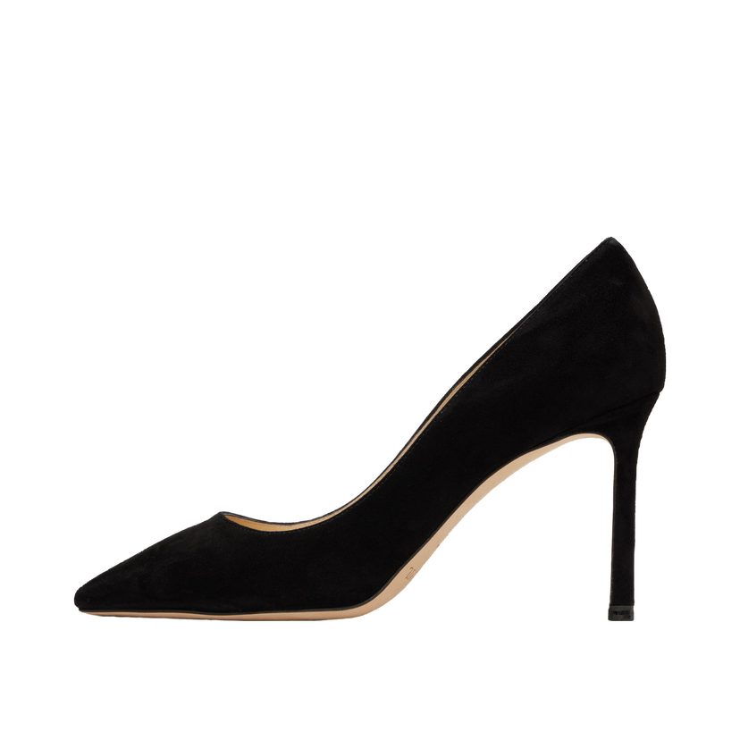 Tennarit ja kengät Jimmy Choo Jimmy Choo Romy 85 Suede Heels Musta | ROMY 85 SUEDE