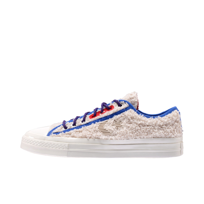 Tennarit ja kengät Converse Star Player OX Retro Sherpa Valkoinen | 169521c