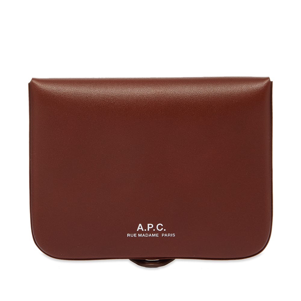 Lompakko A.P.C. Josh Wallet Burgundia | PXAWV-H63176-CAD, 0