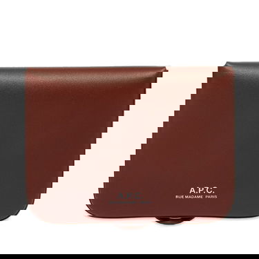 Lompakko A.P.C. Josh Wallet Burgundia | PXAWV-H63176-CAD, 0