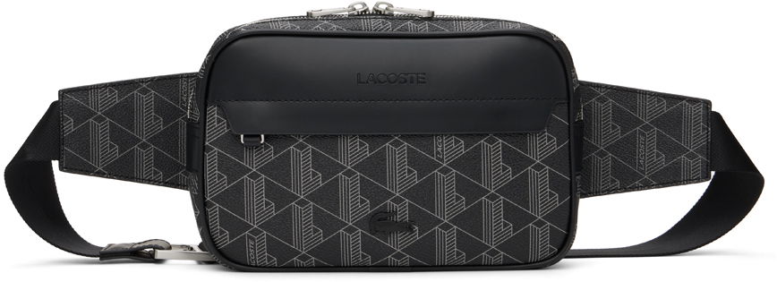 Vyötärölaukku Lacoste 'The Blend Monogram' Bag Musta | NH4004LX, 0
