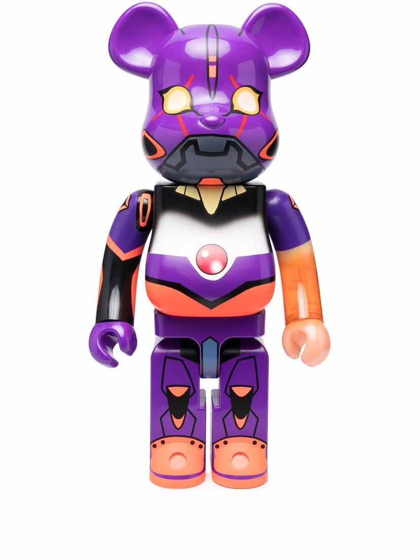 Keräilykelpoinen Medicom Toy EVA-01 Awakening BE@RBRICK figure - Purple Violetti | 10000EVA117247607