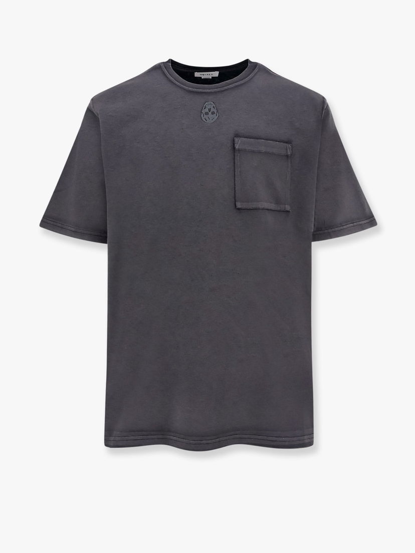 T-paita Alexander McQueen Alexander McQueen Men's Pocket T-Shirt Harmaa | 815068QTAC60548