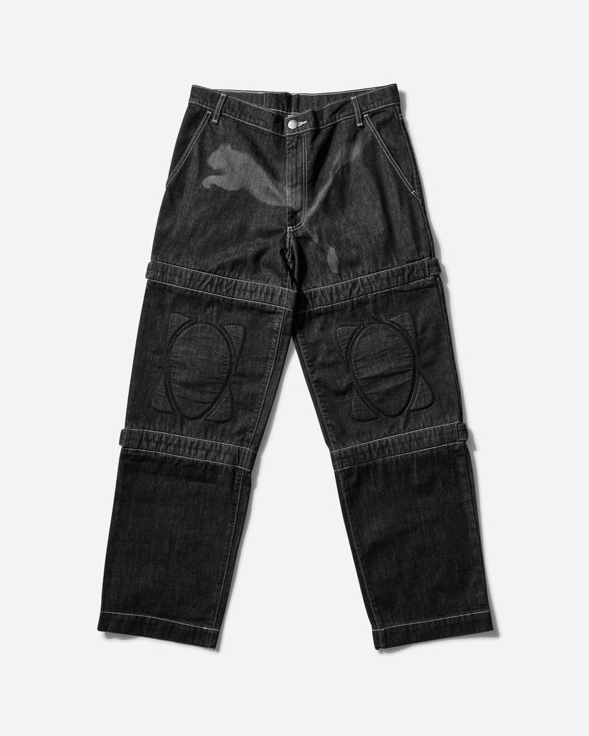 Cargo housut Puma Knee Pad Pants Musta | 631006-01