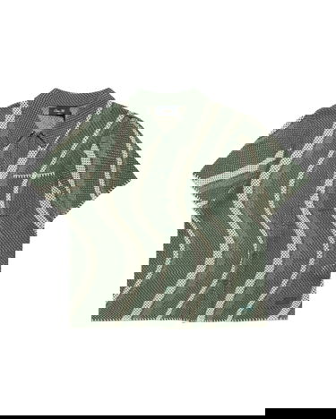 Paita Dime Dime Soleil Button Up Knit Shirt Vihreä | DIMESU257GRN, 4