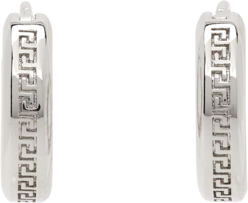 Korvakorut Versace Versace Greca Hoop Earrings Metallinen | 1018958_1A00620