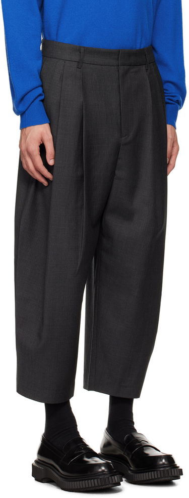 Housut ADER ERROR Tapered Slacks Musta | BM42FYSA0101GR, 4