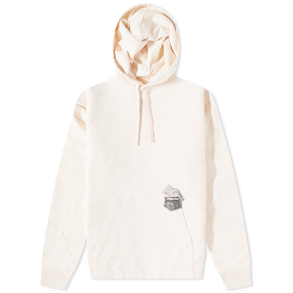 Huppari Objects IV Life Moleskin Popover Hoodie Beige | OBJ-001-104-07-0422, 0