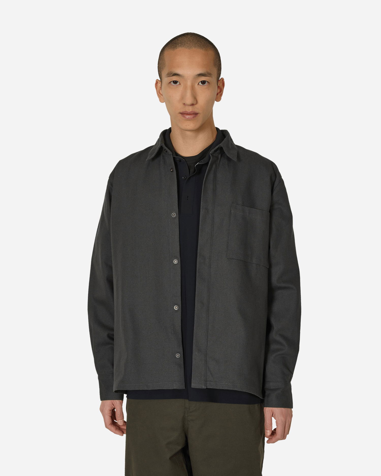 Paita GR10K Processing Overshirt Convoy Grey Harmaa | SS24GR2AMCV CG, 0