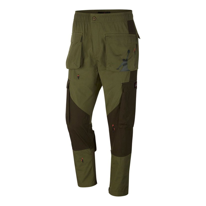 Cargo housut Jordan Travis Scott Cargo Pants Vihreä | CQ4394-222