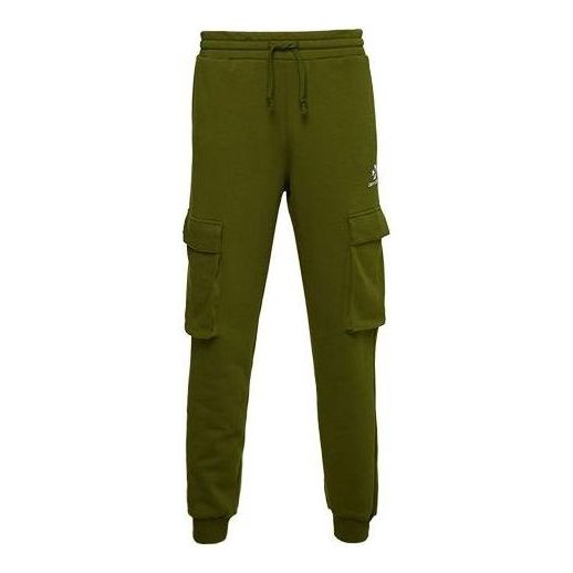 Cargo housut Converse Star Chevron Embroidered Cargo Pants Vihreä | 10017878-A02