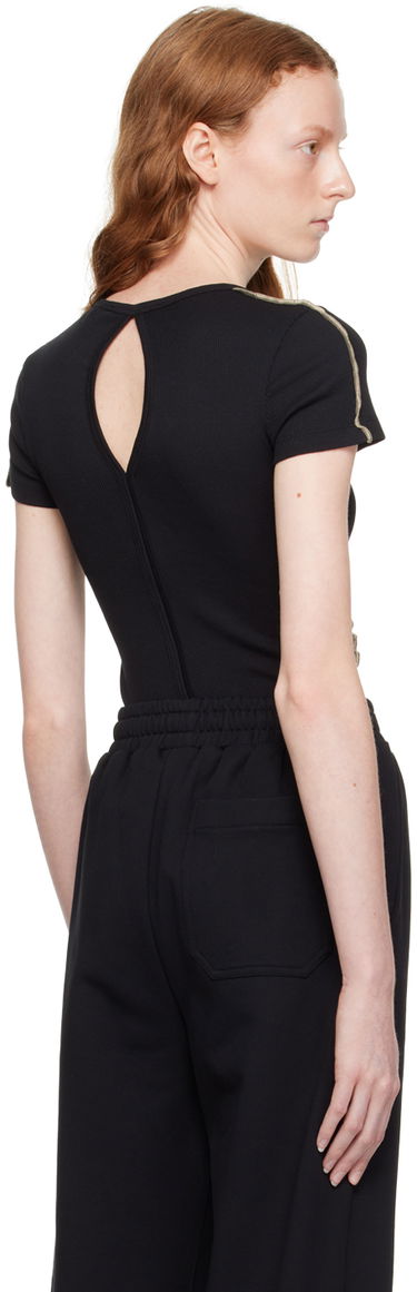 T-paita Helmut Lang Helmut Lang Twisted T-Shirt Musta | N05HW522, 2