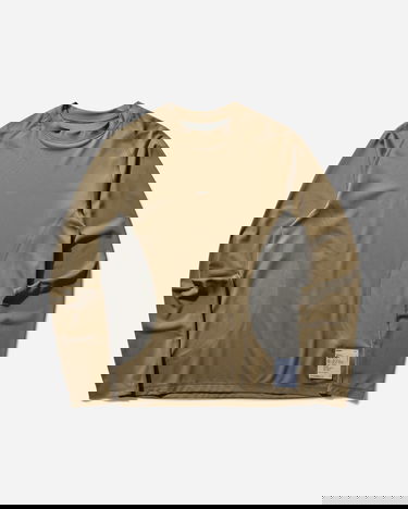 T-paita Satisfy AuraLite Tech Longsleeve T-Shirt Ruskea | 11026 AG-SA, 0