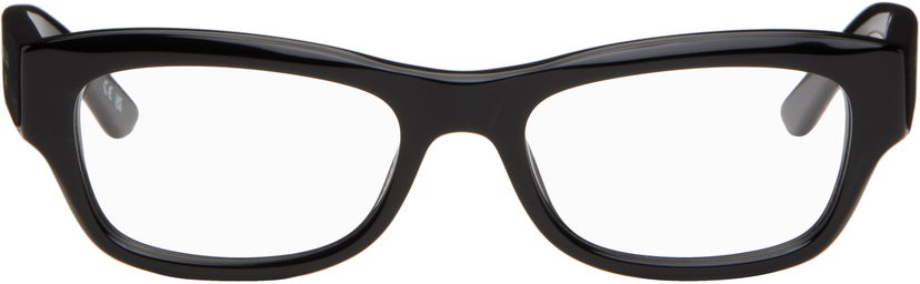 Aurinkolasit Balenciaga Balenciaga Rectangular Glasses Musta | BB0392O-001