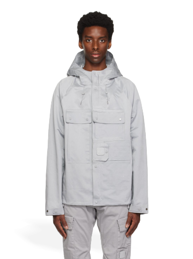 Takki C.P. Company Detachable Patch Jacket Harmaa | 14CMOW011A-006258A