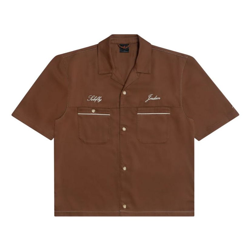Paita Jordan Jordan x SoleFly Barista Shirt Ruskea | HM5039-259