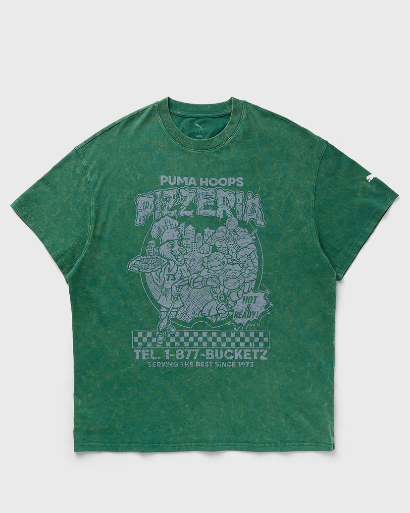 T-paita Puma Hoops x TMNT Graphic T-Shirt Vihreä | 630928-02