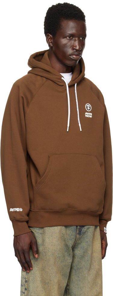 Huppari AAPE by A Bathing Ape AAPE by A Bathing Ape 'AAPE Now' Hoodie Ruskea | AAPSWMB324XXNBWX, 1