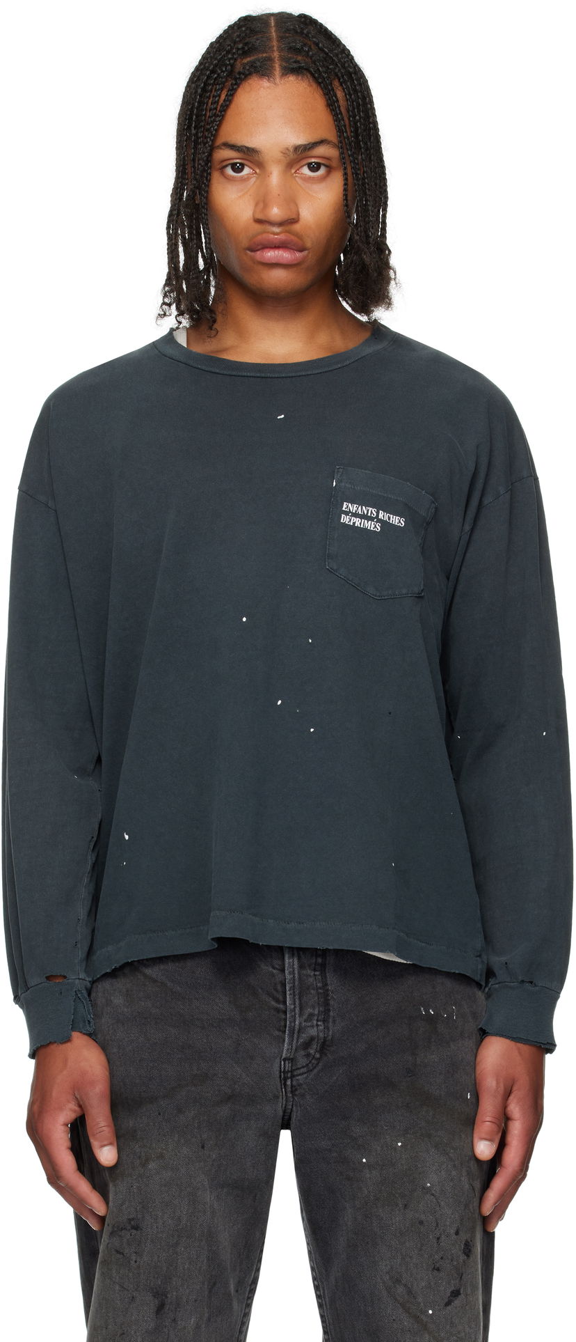 T-paita Enfants Riches Déprimés Enfants Riches Deprimes Classic Logo Long Sleeve T-Shirt Musta | 010-859