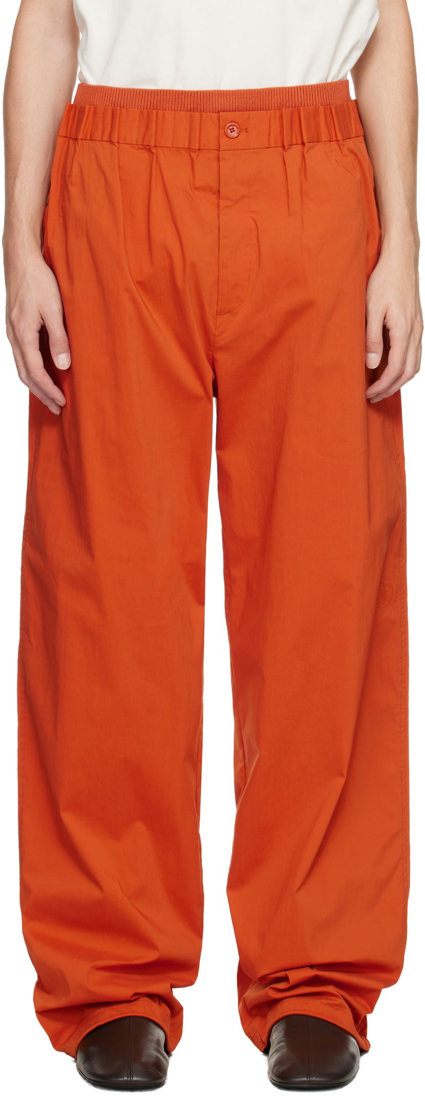Verryttelyhousut JW Anderson JW Anderson Gathered Waist Sweatpants Oranssi | TR0411-PG1838