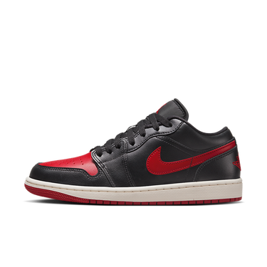 Tennarit ja kengät Jordan Air Jordan 1 Low "Bred Sail" W Punainen | DC0774-061, 0