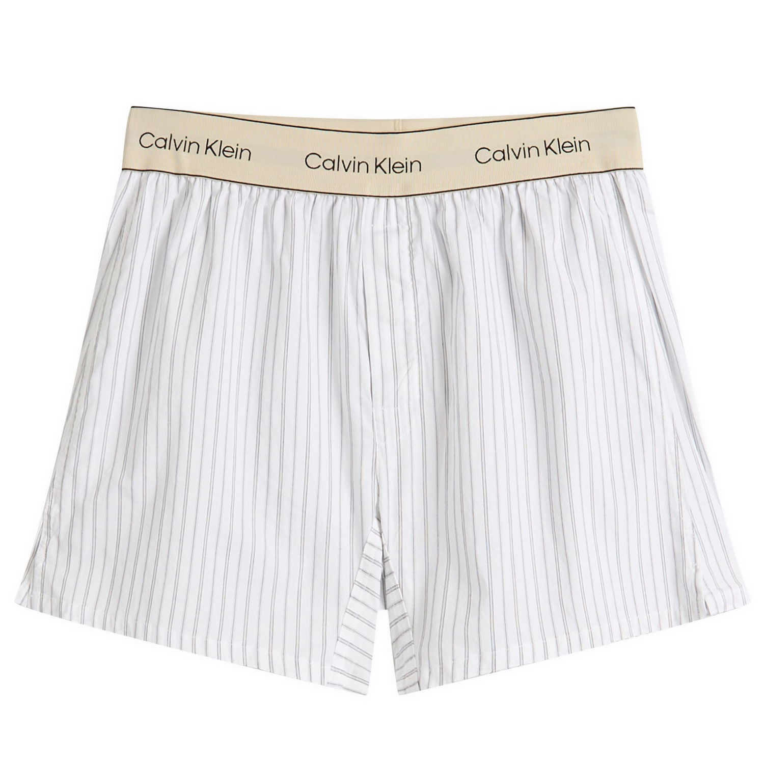 Nyrkkeilijät CALVIN KLEIN Calvin Klein Cotton Poplin Trad Boxer Shorts, Size Large Valkoinen | LV00NM2945ZEW, 1