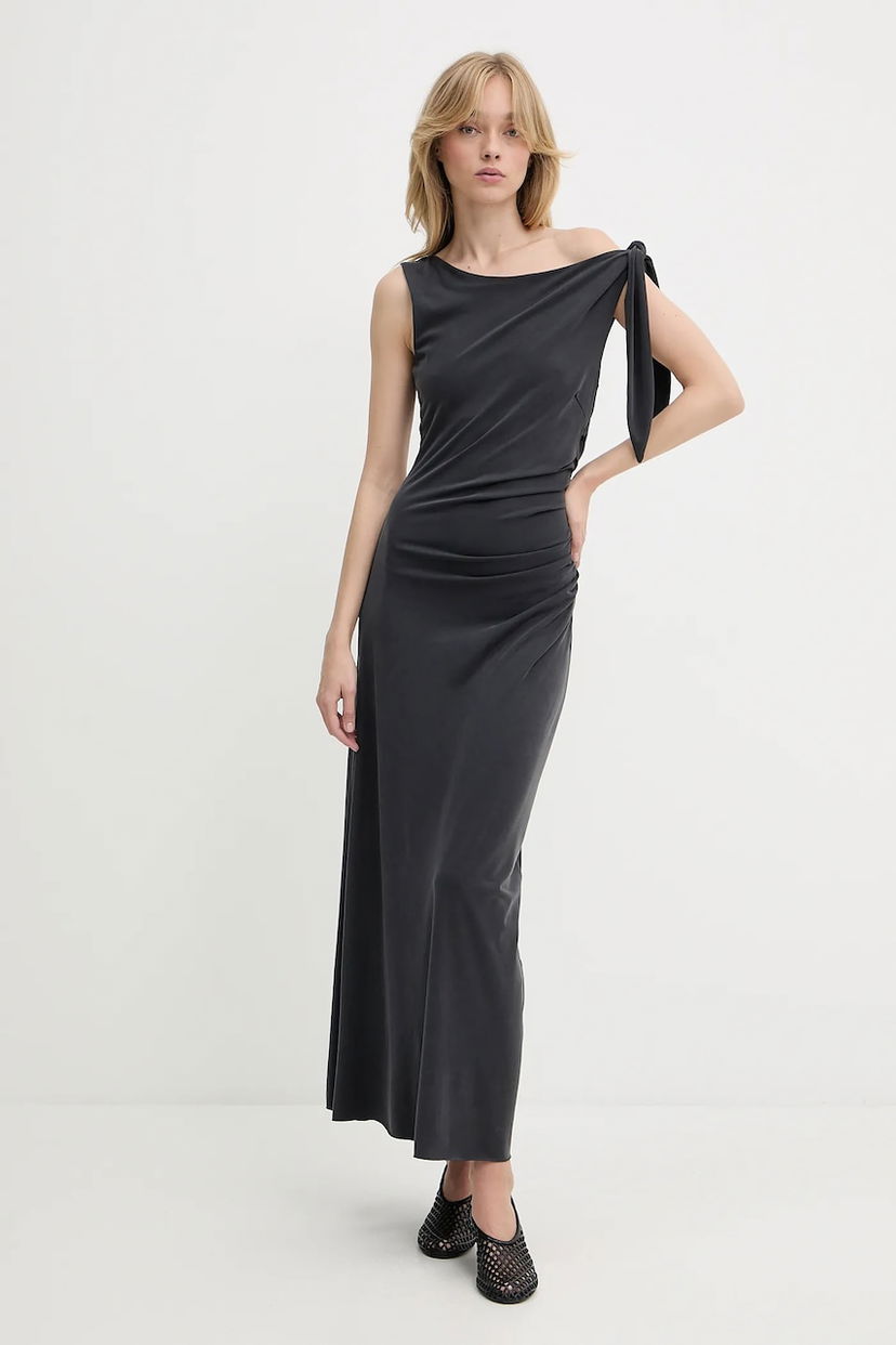 Mekko Samsoe Samsoe Samsoe Samsoe SASUS Maxi Dress Harmaa | F25200039
