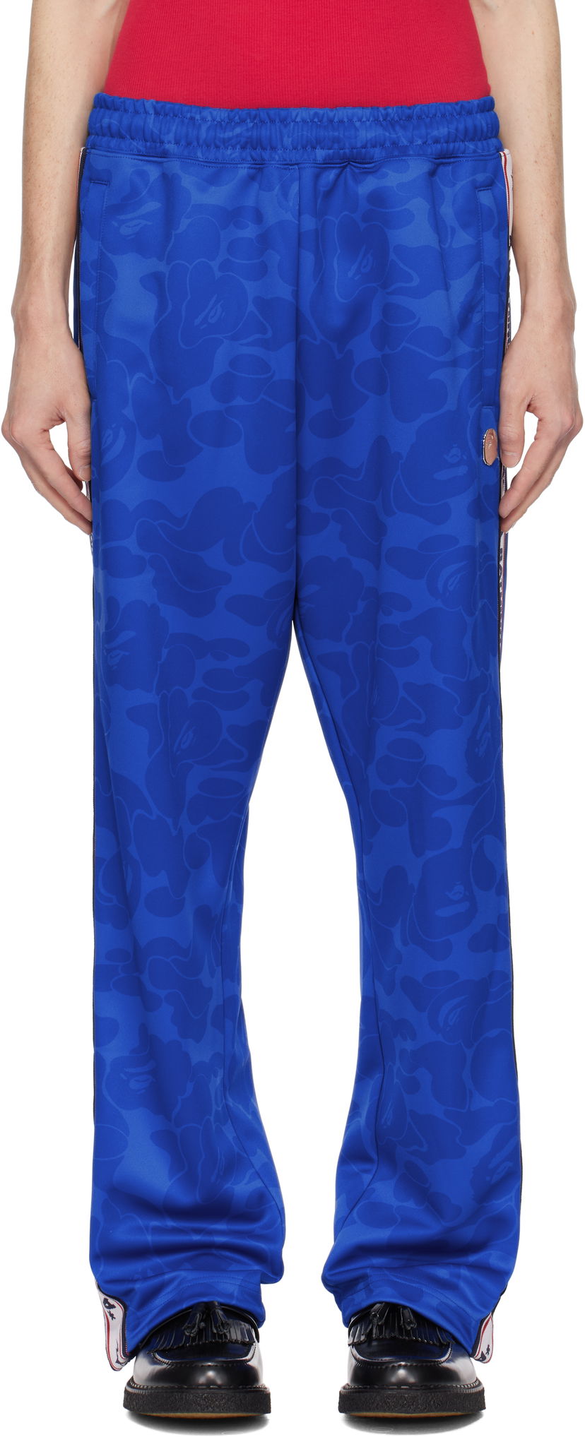 Verryttelyhousut BAPE Solid Camo Relaxed Fit Sweatpants Sininen | 001PTK801309M