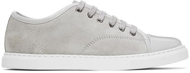 Tennarit ja kengät LANVIN DBB1 Suede & Patent Leather Sneakers Harmaa | FW-SKDBB1-VBAL-H24, 0