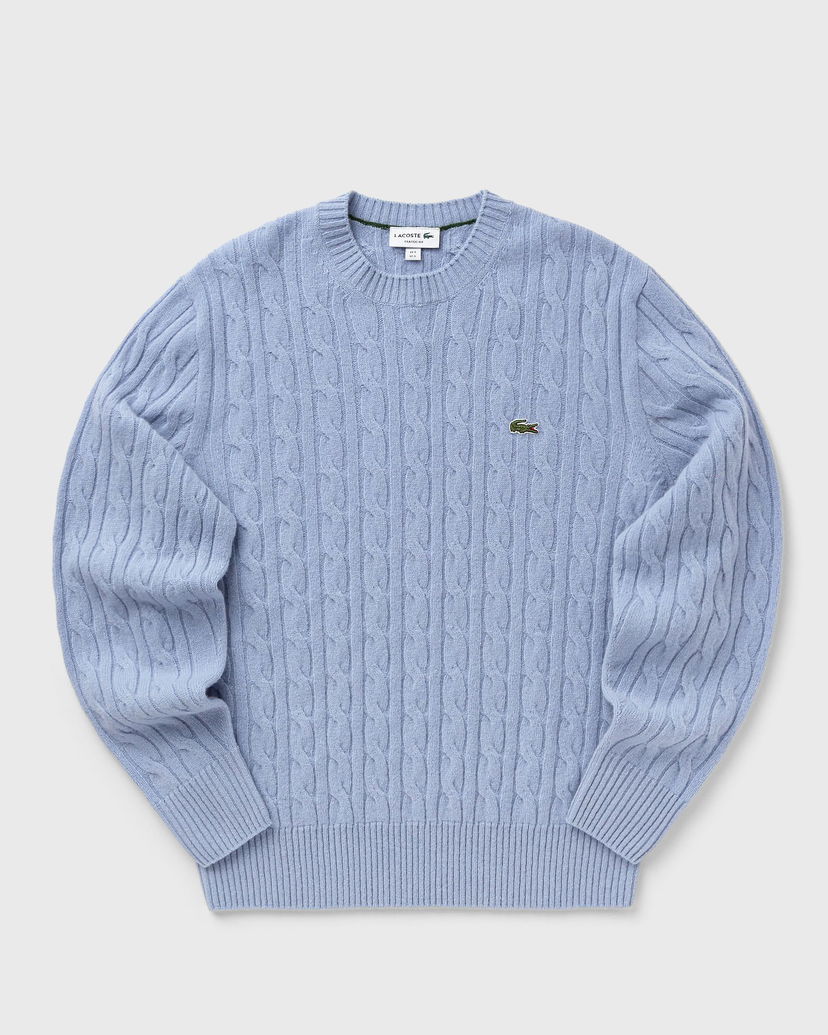 Villapaita Lacoste Lacoste Cable Knit Sweater Sininen | AH2924-HBP