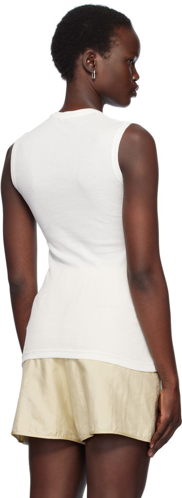 Tankkitoppi Jil Sander Jil Sander 3 Layers Tank Top Valkoinen | J40FV0106_JTN356, 2