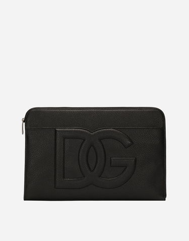 Lompakko Dolce & Gabbana Large Deerskin Clutch Musta | BM2337A803480999, 0