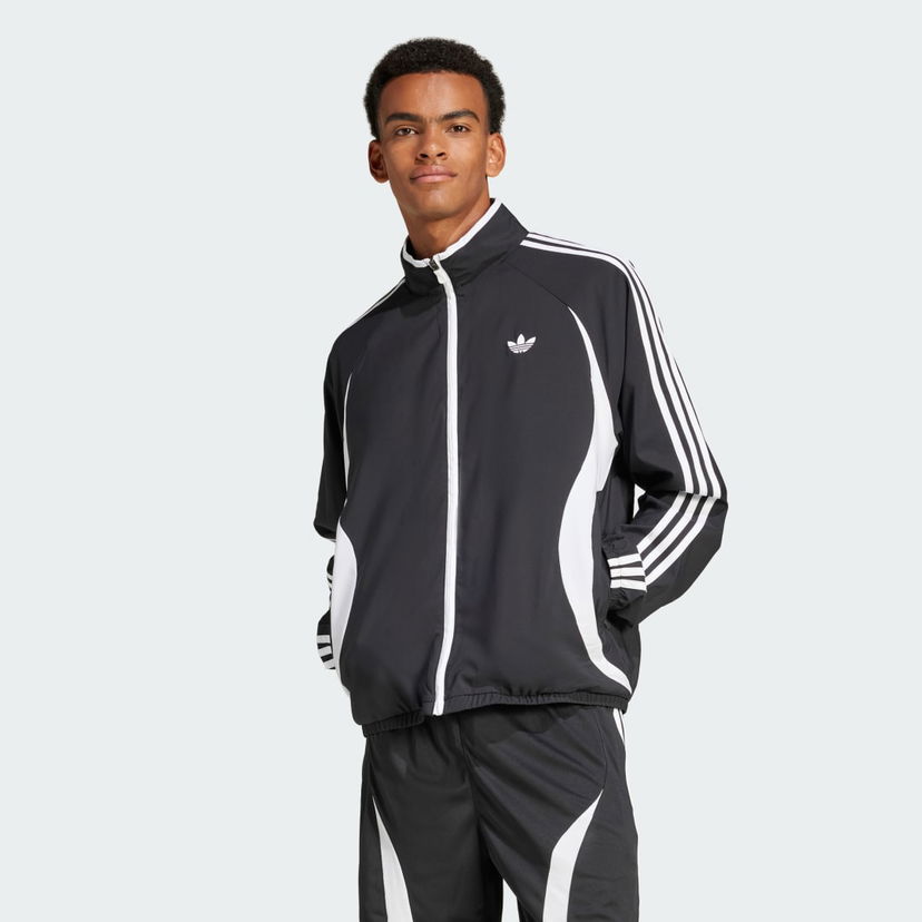 Tuulitakki adidas Performance Black Track Jacket Musta | JC6227