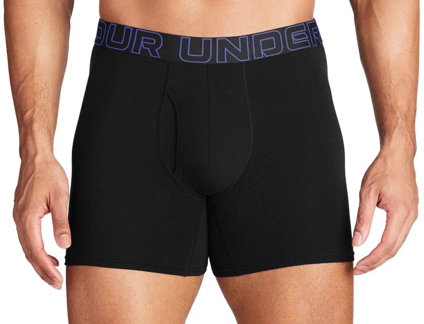Nyrkkeilijät Under Armour Perf Cotton 6in-BLK Musta | 1383889-002
