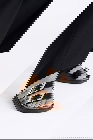 Tennarit ja kengät Birkenstock Birkenstock Arizona Droplet Buckle Slides Musta | 1029353, 7