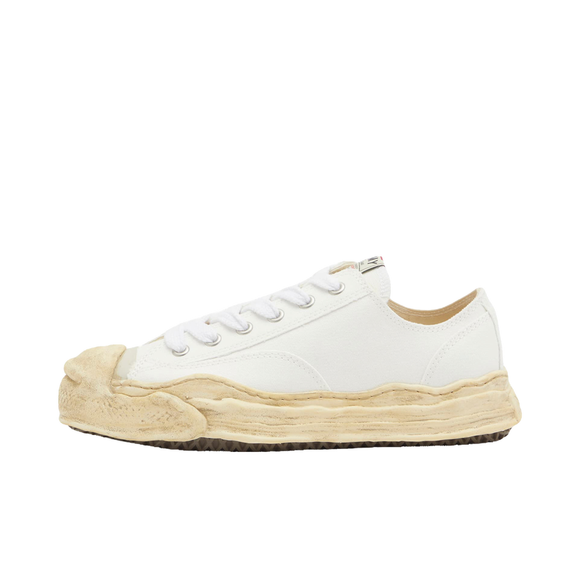Tennarit ja kengät Maison MIHARA YASUHIRO Hank Garment Dyed Low Canvas Valkoinen | A13FW733-WH