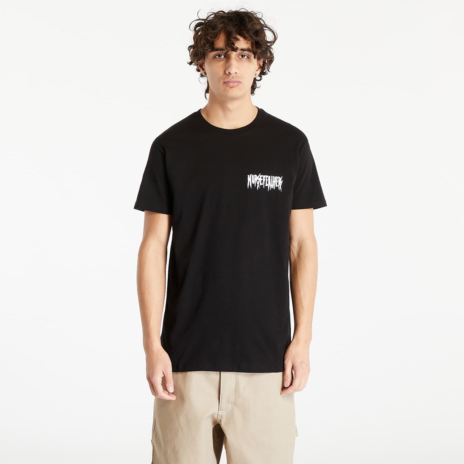 T-paita Horsefeathers Snow Shark T-Shirt Musta | SM1331A, 0