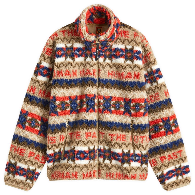 Villapaita Human Made Human Made Nordic Fleece Jacket Ruskea | HM28JK039-BG