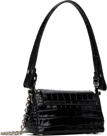 Käsilaukku Vivienne Westwood Vivienne Westwood Small Hazel Croc Shoulder Bag Musta | 46030001W-L0098-, 2