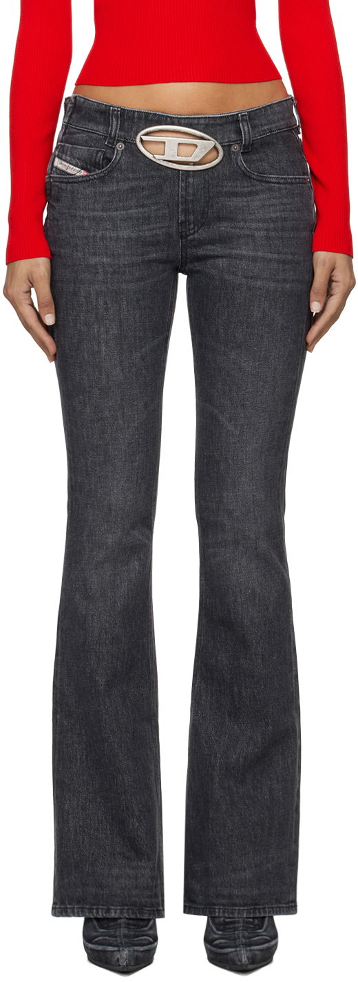 Jeans Diesel Bootcut & Flare 1969 D-Ebbey Jeans Musta | A11456 0CKAH